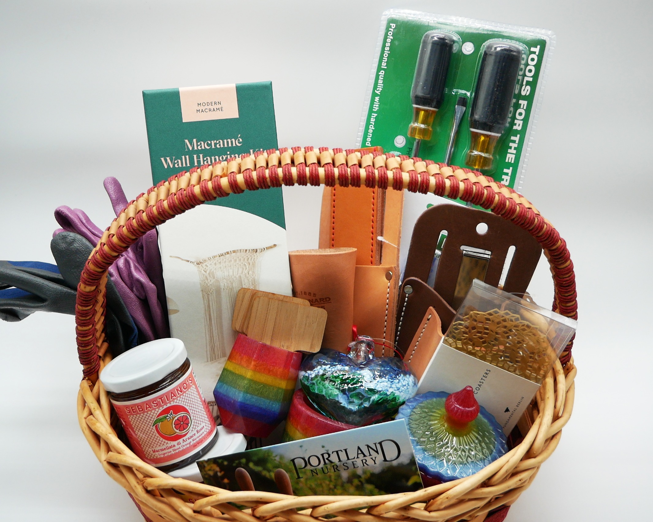 Home Sweet Home basket contents